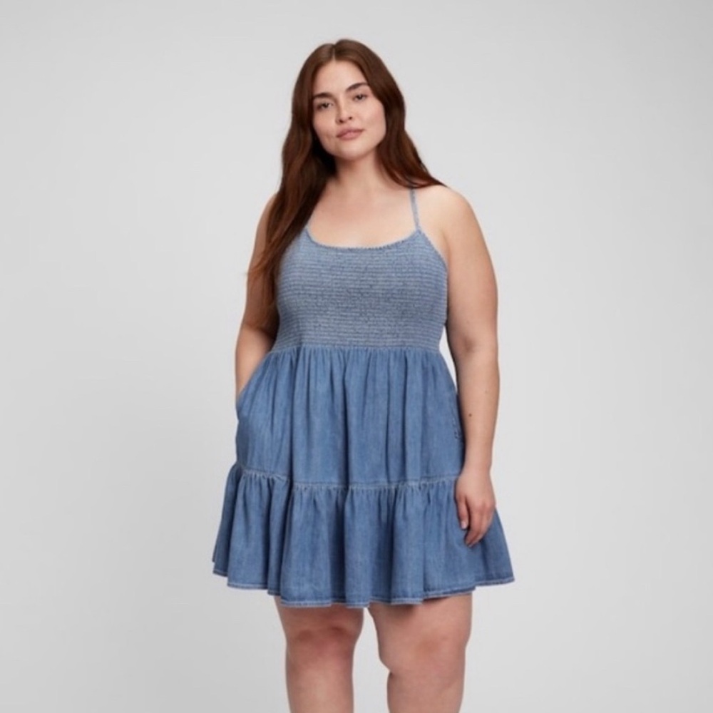 GAP Blue Sleeveless Dress